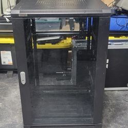Omnimount Design Black Server Rack Cabinet