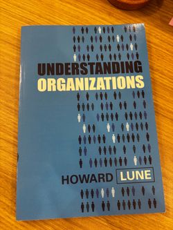 Understanding Organizations by Howard Lune