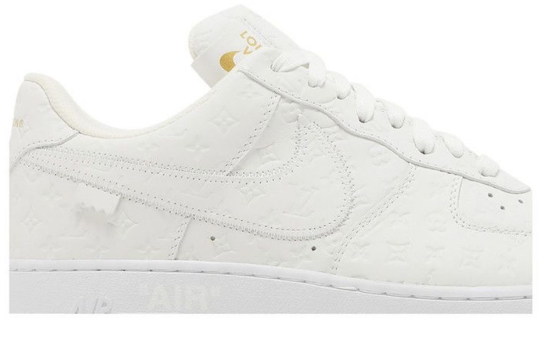 LV x Air Force 1 Low 'Triple White'