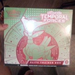 Scarlet And Violet Temporal Forces Pokemon Card Box