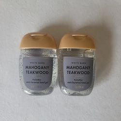 White Barn Mahogany Teakwood Anti-bacterial Hand Gel 1fl Oz
