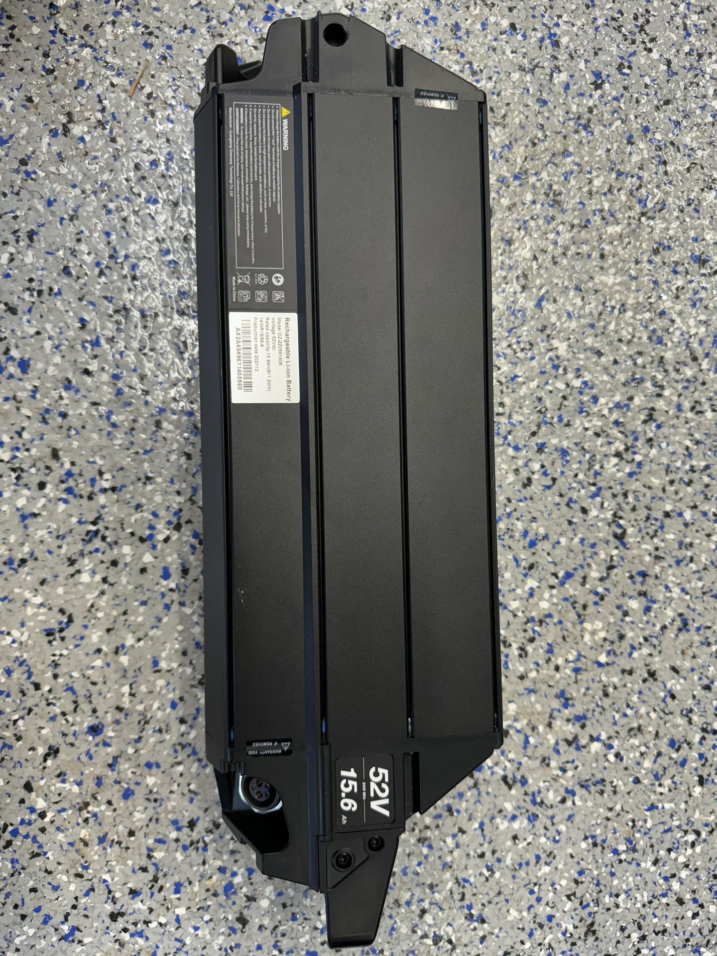 Juiced Electric Bike Battery 52V And 15.6Ah Like New