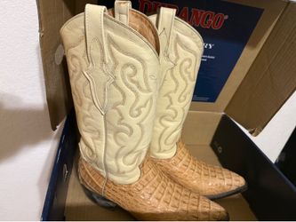 Crocodile cowboy boots 9D