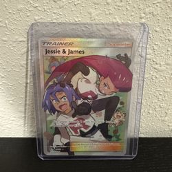 Jessie & James 68/68 Full Art Hidden Fates Pokemon 