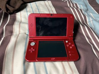 New Nintendo 3DS XL Red for parts *Read*