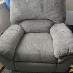 Gray Recliner 