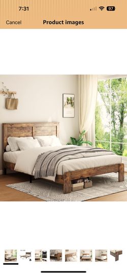 Wood Platform Bed Frame