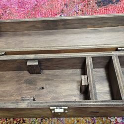 Wooden Tackle Box 