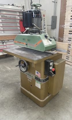 Powermatic Shaper 27PS and Power Feeder