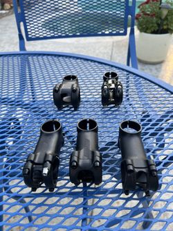 Short Stems for bikes and bicycle handlebars 