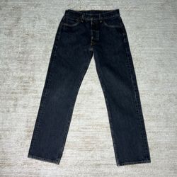Black Levi's 501 jeans men’s size 30w 30L