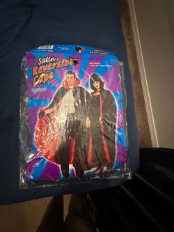 Satin Reversible Cape Adult Costume