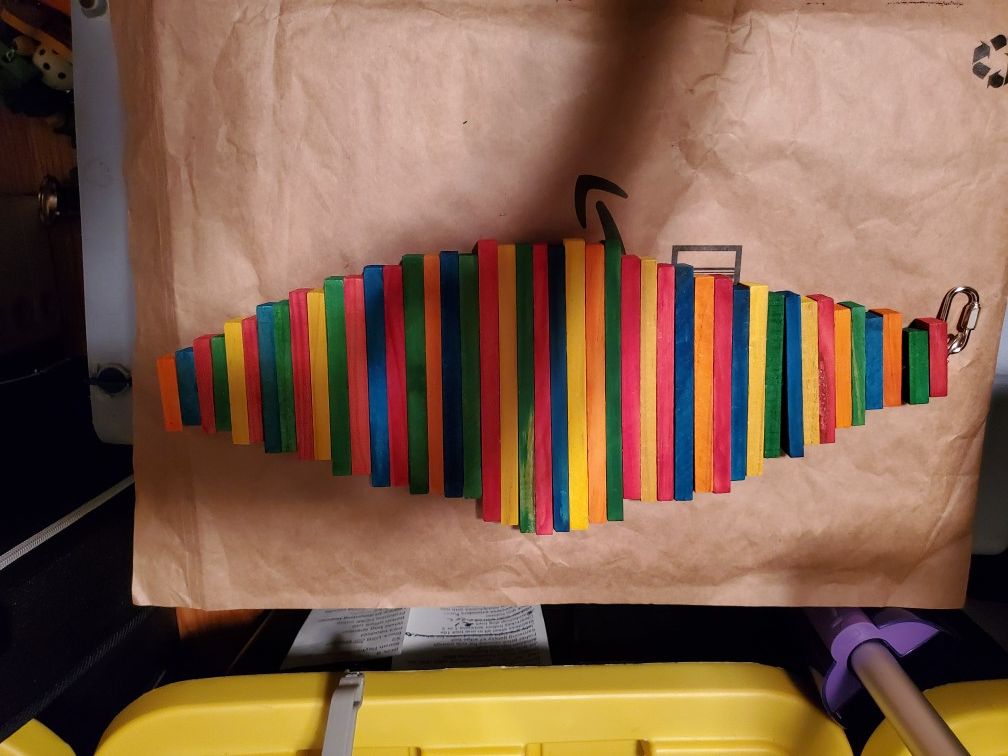 Large bird/parrot toy