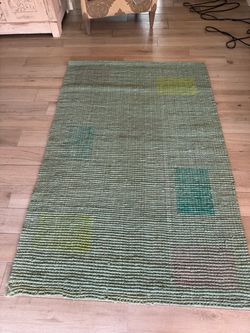 Teal Jute Area Rug (Greenway Road and Cave Creek Road)