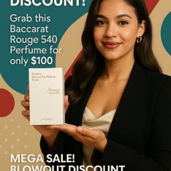 New Baccarat Perfume- $100
