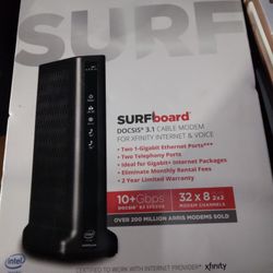 T25 Arrris SURF BOARD  Cable Modem 