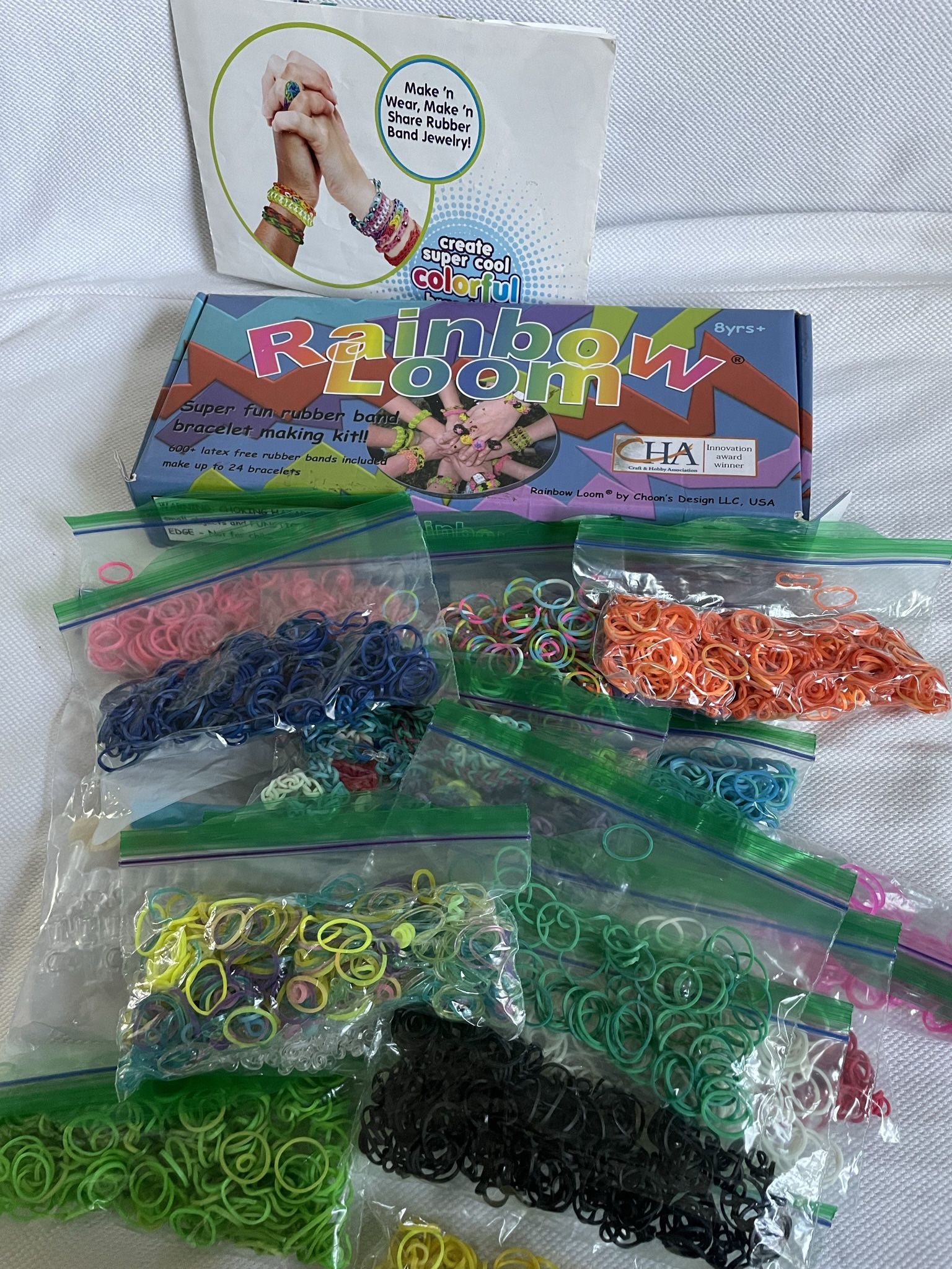 Rainbow Loom Large Lot