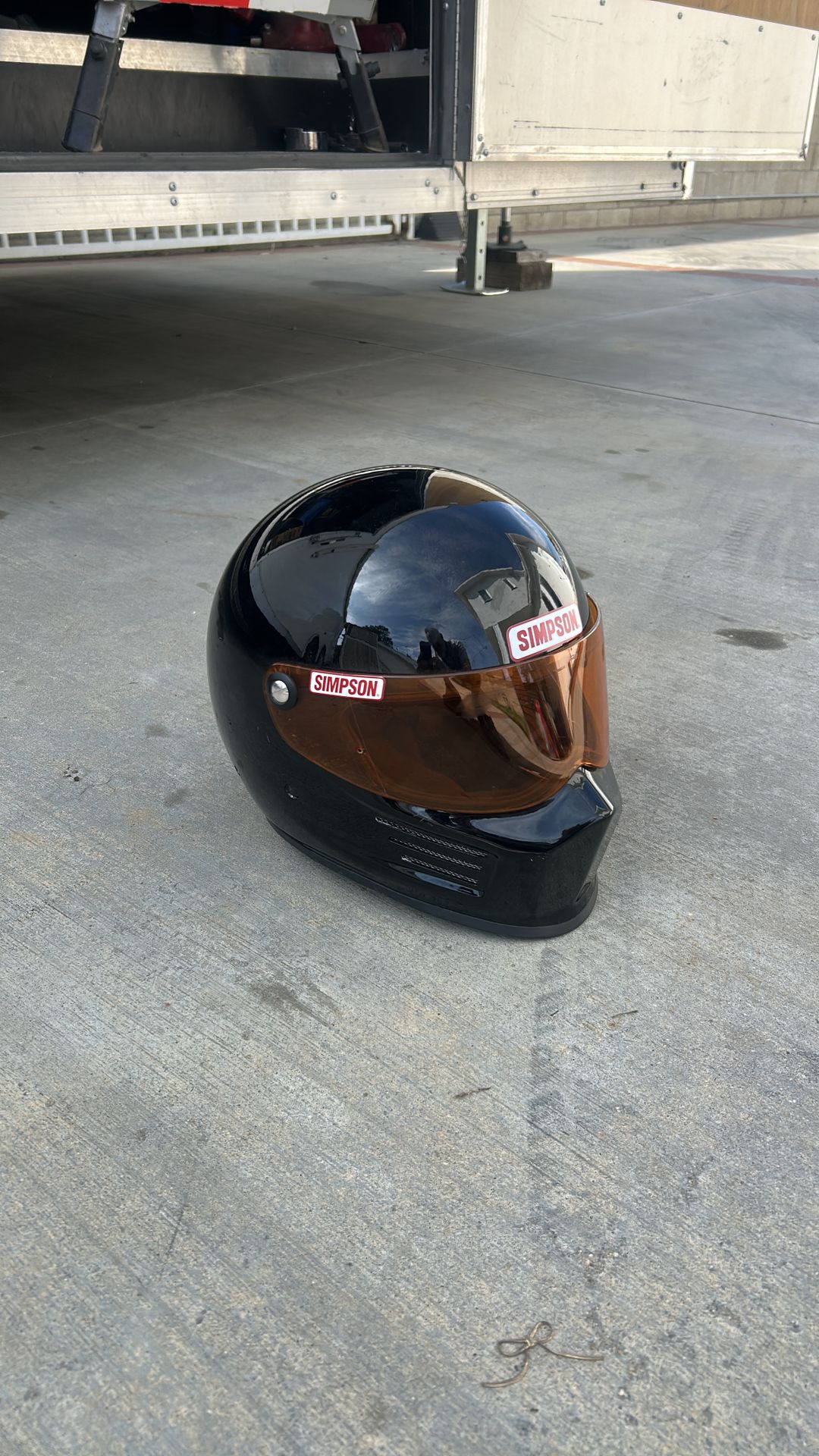 Simpson bandit helmet