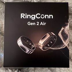 RingConn Gen 2 Air (Size 10) Galaxy Silver (New) PICK UP ONLY