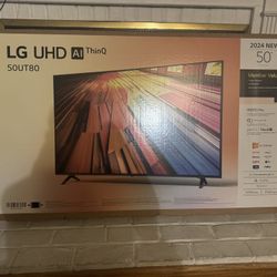 50 INCH AI Powered lG TV 2024 Version
