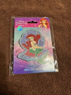 Ariel Disney Pink A La Mode Pin