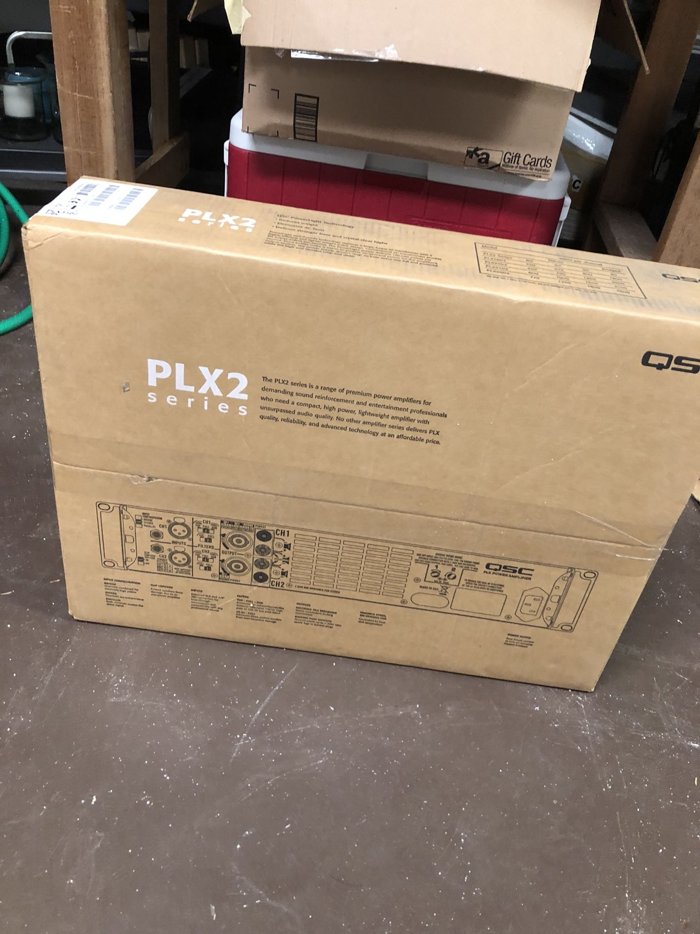 QSC PLX 3102 Amplifier