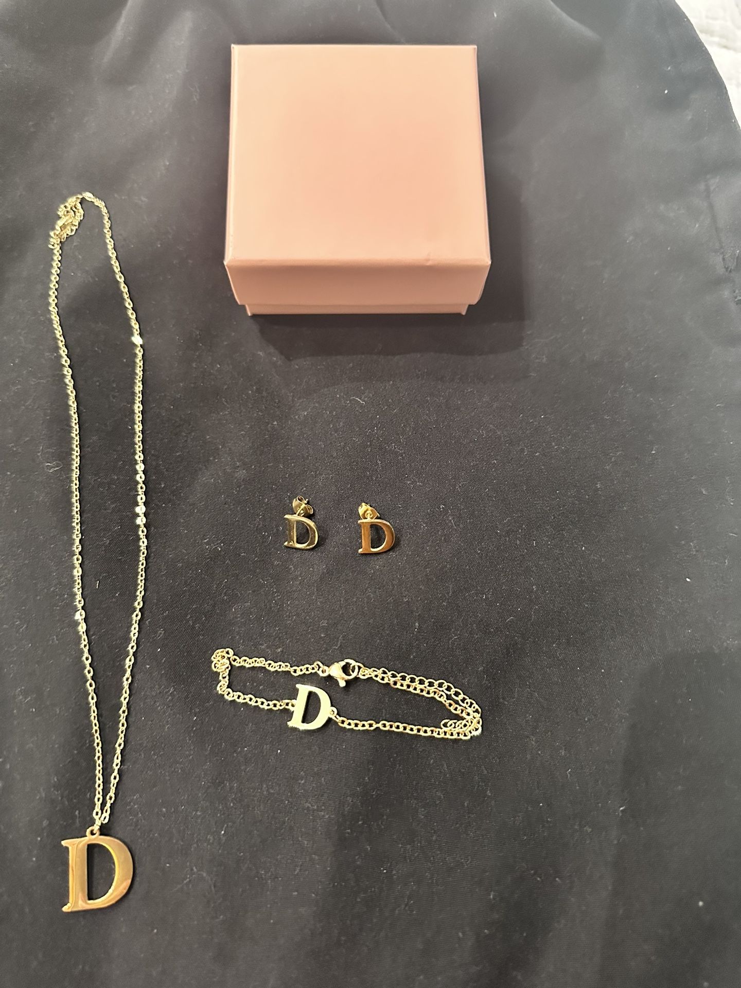 Gold Plated Letter Initial 