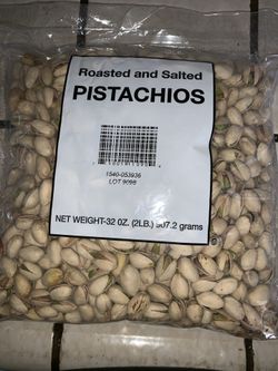 2lbs of pistachios bags $15ea or 2 for $25