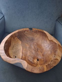 Handcrafted Wood Bowl