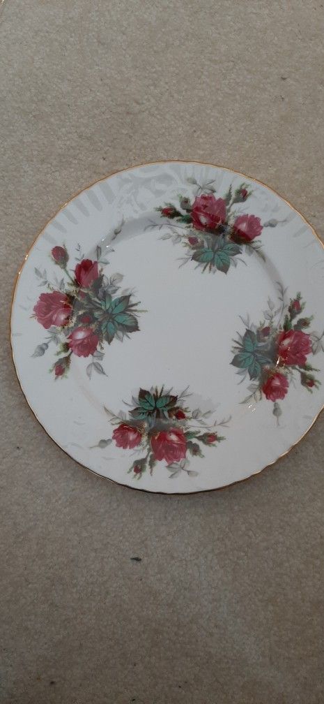 Hammersley (England) "Grandmother's Rose" - plate