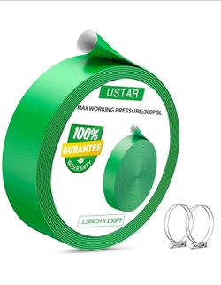 1.5 X 100-FOOT POOL BACKWASH HOSE HEAVY DUTY 3 -LAYER FOR POOL DRAIN