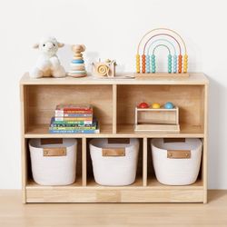 Montessori Rubber Wood Shelf