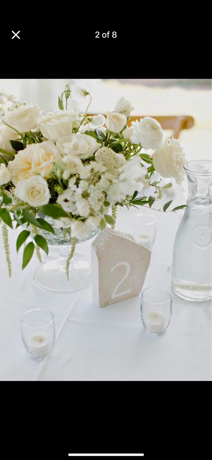 Travertine Stone Table Numbers