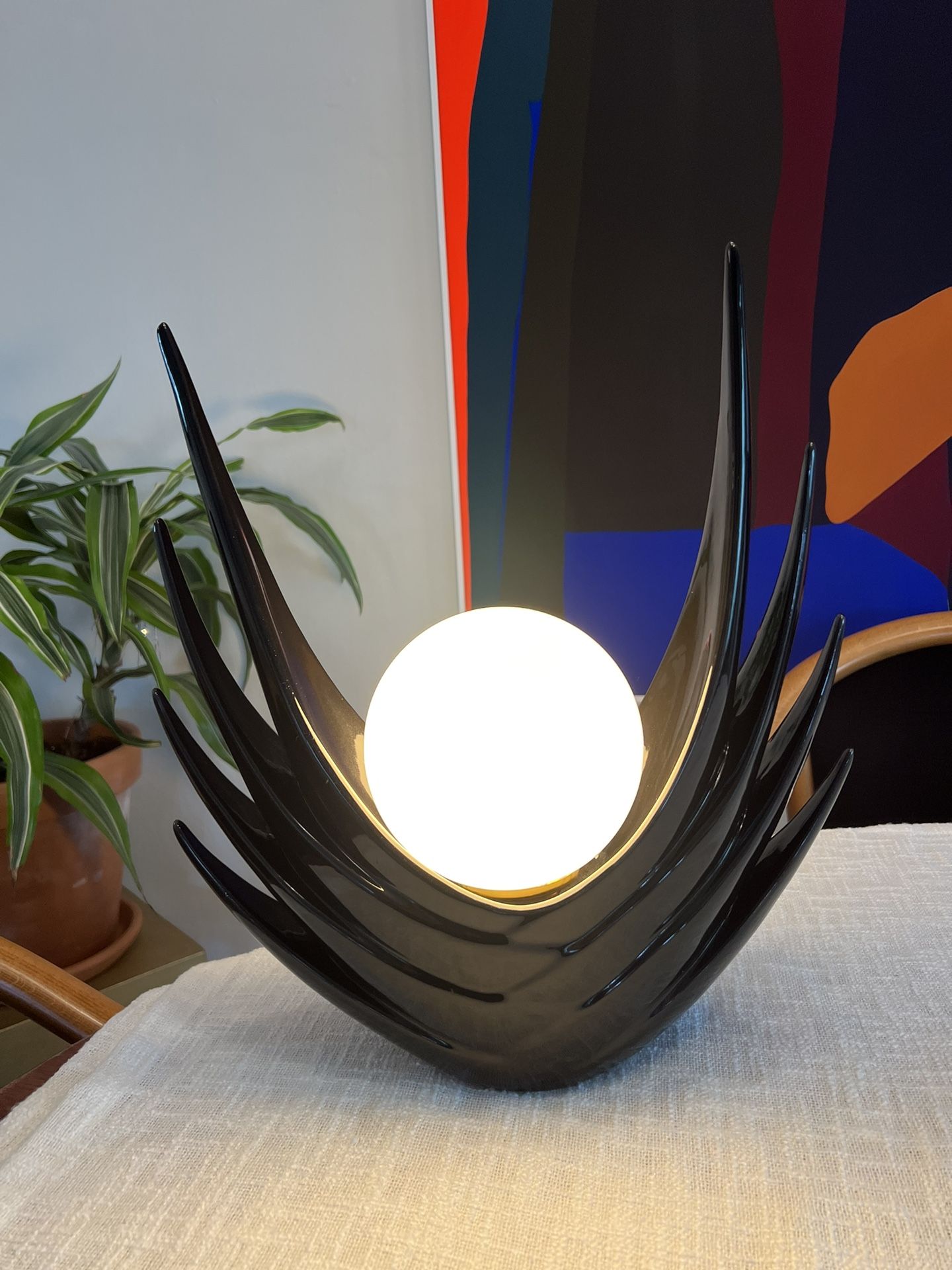 Italian Art Deco Lamp 