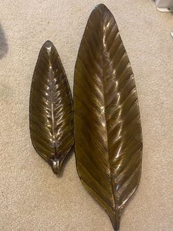 Rona Leaf Plate Set of 2