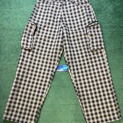 Gv Gallery plaid cargo pants