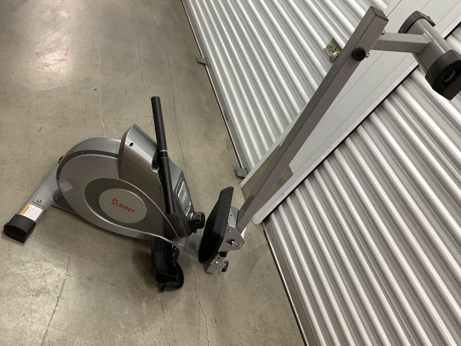 Sunny Health & Fitness Magnetic Rowing Machine $125