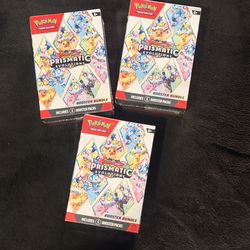 Prismatic Evolution Booster Bundle