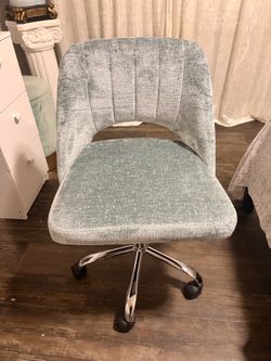 Modern Velvet Swivel Office Chair