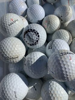 Golf balls Bucket 