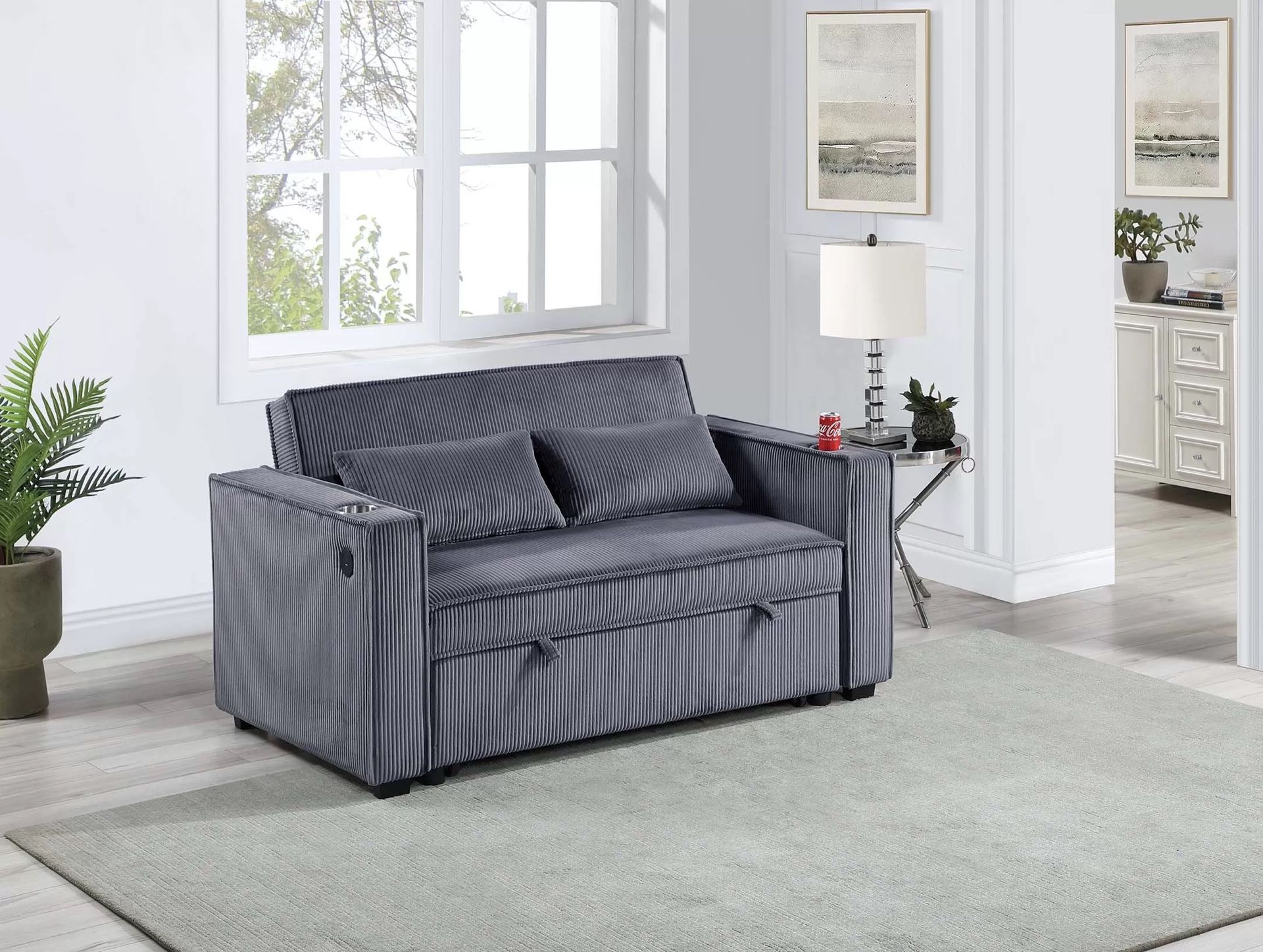 Convertible Sofa Bed Loveseat