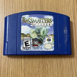 Nintendo 64 Bass Masters 2000
