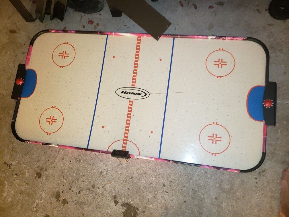 Air hockey table pink cool designs 54 inches by 27