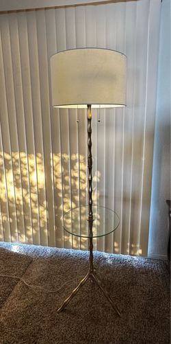 Faux Banboo floor lamp