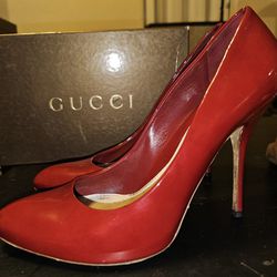 Gucci Red Pumps Size 9+