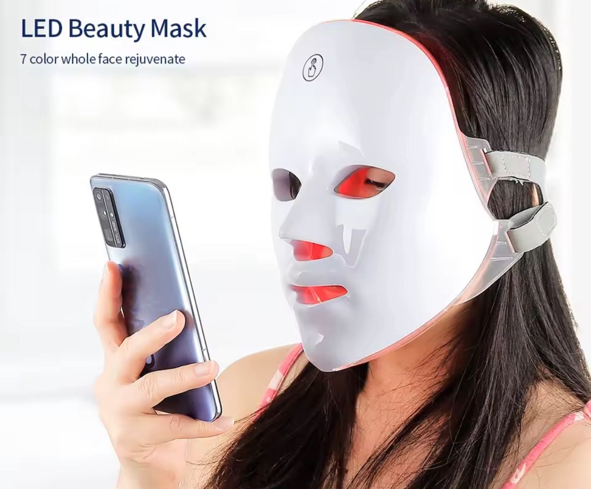 Led Face Mask It Helps Acne , Wrinkles , Make Ur Skin Flawless