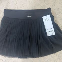Alo Mesh Tennis Skirt 