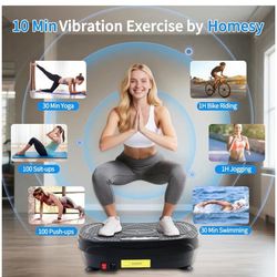 Homesy Vibration Plate Exercise Machine