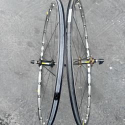 Mavic Ksyrium Elite Alloy Clincher Wheelset, 11 Spd Shimano, 700c, QR