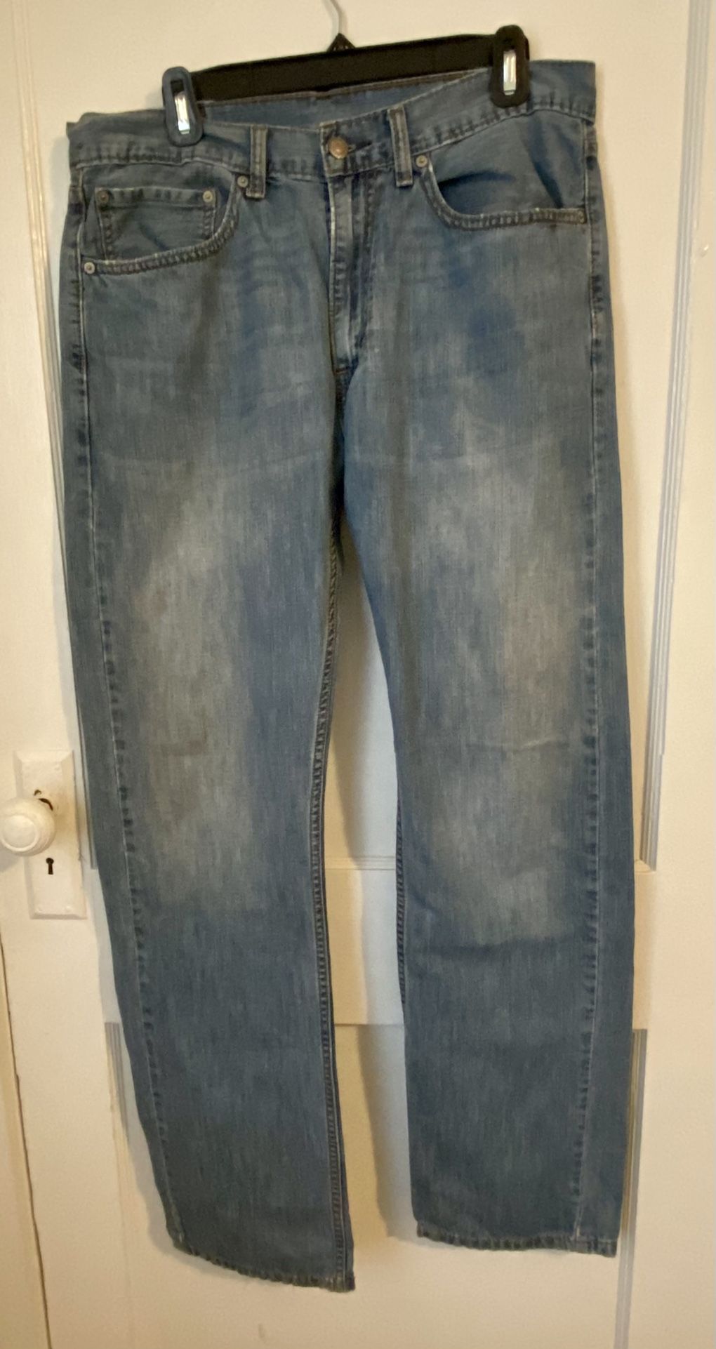 Mens Levi Strauss 505 Denim Jeans 34x34